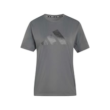 Adidas Kadın Gri T-shirt Run Ess Bl T W Jz6824 Gri