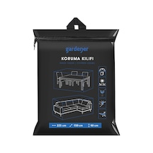 Gardener Masa Takımı Koruma Örtüsü Grdc305 / Kılıfı Pe 225 Cm X150 Cm X 90 Cm Çok Renkli