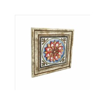 İtalyan Deseni Baskılı Taş Tablo 25x25 703