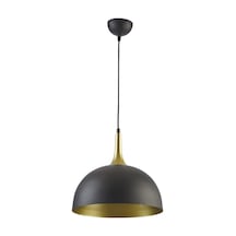 Modavize Manila Modern Salon - Mutfak - Cafe Retro Metal Cafe-mutfak Tekli Sarkıt Avize Gold 33 X 70 Diğer
