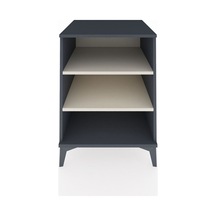 Kronos Komodin 2 Raflı 60x59x80 Antrasit-aytaşı Antrasit