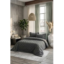 Yatak Örtüsü Takımı 250 X 260 Cm Valonlu Model 2 Adet 50 X 70 Yastık Kılıfı Çok Renkli