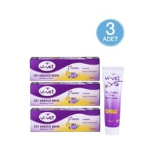 Vi-vet Ağda Tüy Dökücü Krem 100ml X 3 Adet