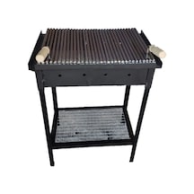 Ateş Tuğlalı Steak Döküm Izgaralı Mangal