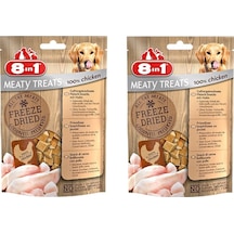 8in1 Freeze Dried Tavuklu Köpek Ödülü 50 Gr. X 2 Adet