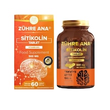Zühre Ana Sitikolin ve Vitamin B12 İçeren Takviye Edici Gıda 60 Tablet