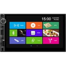 Twogo Go-i3356 Double Teyp 7 Inch Ekran Yansıtma 4 50w Usb/bt/sd/fm/aux Geri Görüş Kamerası