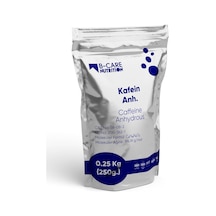 B-care Nutrition Kafein Caffeine Toz Hammadde Katkısız Aromasız 0,25 Kg 250g.