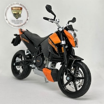 Ktm Duke 690 1:12 Diecast Model Motosiklet Maisto Lisanslı Metal Model