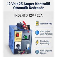 12 Volt 25 Amper Kontrollü Otomatik Redresör