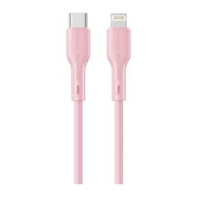 Ven-dens Vd-dc23cl 30 W Pd Type-c To Lightning Hızlı Şarj Ve Veri Kablosu, 1 Metre, Esnek, Pembe