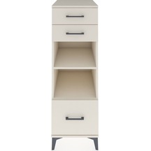 Kronos Dolap 2 Raflı 3 Çekmeceli 44x59x134 Aytaşı-aytaşı Aytaşı