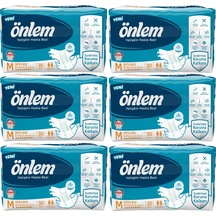 Önlem Hasta Bezi Bel Bantlı Tekstil Yüzey Medium Orta 180 Adet