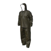 Atmaca Balıkçı Alt Üst Takım Yağmurluk Haki 3XL Haki