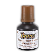 Kahverengi Yazı Tahta Kalem Mürekkebi 30 ml 1 Adet Brons Tahta Kalemi Mürekkebi 1 Adet
