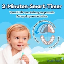 Baby Sonic Brush-baby Babysonic Elektrikli Diş Fırçası, Pembe, 0-3 Yaş, Zamanlayıcılı
