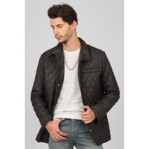 Daynax Erkek Içi Kürklü Kapitone Kaban 4926000 Kahverengi-Kahverengi