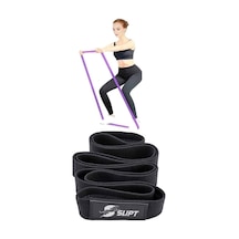 Slipt Active Superloop Band Uzun Dokuma Egzersiz Direnç Lastiği - Sert Çok Renkli