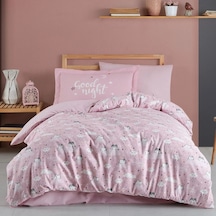 Tek Kişilik Poplin Nev Takımı Daisy Pembe Çok Renkli