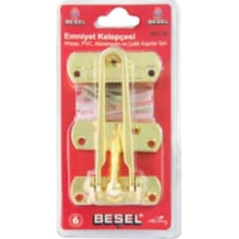Beşel Emniyet Kelepçesi Sarı Kaplama