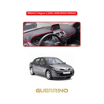 Renault Megane 2 2002 2009 Buyuk Ekranlıtorpido Koruma Halısı Kırmızı Kenar