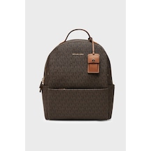 Michael Kors Logolu Ayarlanabilir Omuz Askılı Sırt Çantası 30t5g3xb2b252 Kadın Sırt Çantası 30t5g3xb2b 252 Kahve
