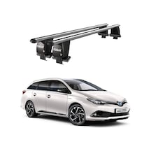 Royal Toyota Auris E210 Touring 2018 Ve Sonrası Uyumlu Gri Ara Atkı Port Bagaj Tavan Barı