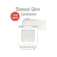 07 White Green Diamond