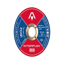 Interflex 115x1.0 Mm Inox Kesici Disk 50 Adet