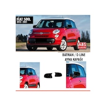 500 L Batman Ayna Kapağı Piano Black / 2013 - 2021