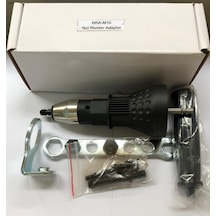 Somun Perçin Adaptörü M6-m10 Matkap için 1/4"