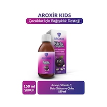Aroxir Kids Support Aronya Vitamin C Beta Glukan ve Çinko İçerikli Takviye Edici Gıda 150 ML