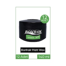 Bonhair Profesyonel Matt Wax 12 x 140 ML