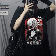 Adrift Y2k Unisex Harajuka Anime Retro Kawai Kuromi T-shirt Kod Rertr Startmore 6682 Siyah
