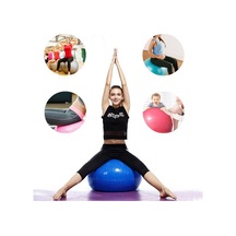Büyük Boy Pilates Topu 75 CM Pilates Topu + Pompa Miz Mavi