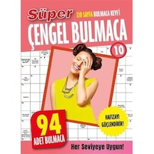 Süper Çengel Bulmaca 10 / Hakan Kayar