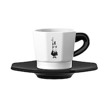 ' Lü Espresso Fincan Seti - Sekizgen Tasarım - Siyah Renk Diğer