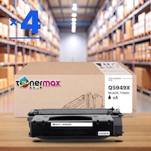 Hp Laserjet 3392 Muadil Toner Çipli Q5949x 4'lü 6.000 Sayfa
