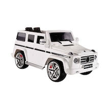 Jeep Akülü Uzaktan Kumandalı Sedef Beyaz Karışık
