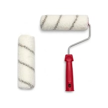 Orret Home 20 Cm Boya Rulosu Ve Yedek Rulo Seti Profesyonel Boya Badana Rulosu Duvar Boyama Rulosu Tüy Bırakmaz Rulo Fırça Seti Asorti Renk
