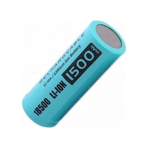 Supex 18500 3.7 Volt 1500ma 3c Düz Kafa Pil