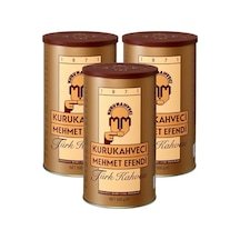 Kurukahveci Mehmet Efendi Türk Kahvesi Teneke 3 x 500 G