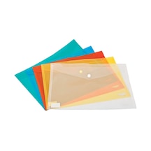 Noki Çıtçıtlı Dosya Zarfı Mor 3101 Çok Renkli