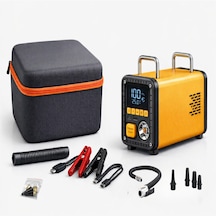 12v 1600a Akü Takviye Cihazı 150 Psı Dijital Kompresörlü Taşınabilir Güç İstasyonu
