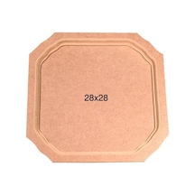 Ahşap Tepsi 28X28Cm T698