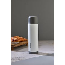 Ckr2022 Cooker Paslanmaz Çelik Termos 750 Ml Beyaz