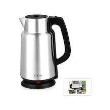 Çelik - Sürahi Model Kettle Elektrikli Su Isıtıcısı Paslanmaz Çelik Gizli Rezistans 360 2.2lt 1500w Kk-3334 Bx40