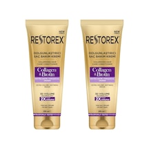 Restorex Collagen & Biotin Dolgunlaştırıcı Saç Bakım Kremi 2 x 250 ML