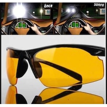 Yarım Çerçeve Kar Sis Gece Görüş Gözlüğü Unisex  Spor Model Her Yüze Uygun Esnek Kalıp
