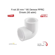 Fırat 20 Mm * 90 Derece Pprc Dirsek (50 Adet)